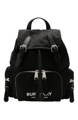 Женский рюкзак rucksack mini BURBERRY черного цвета, арт. 8017163 | Фото 1 (Размер: mini; Ремень/цепочка: На ремешке; Статус проверки: Проверено, Проверена категория; Материал: Текстиль)
