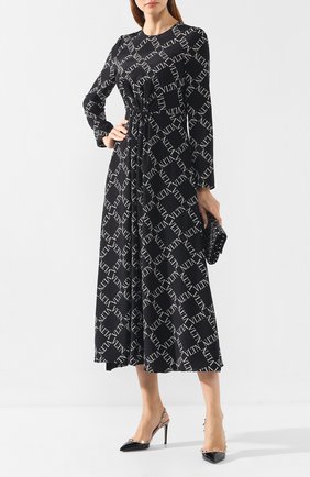Женская кожаные туфли valentino garavani rockstud VALENTINO черного цвета по цене 52000 руб., арт. SW0S0H04/VNW | Фото 2 Женская кожаные туфли valentino garavani rockstud VALENTINO черного цвета, арт. SW0S0H04/VNW | Фото 2