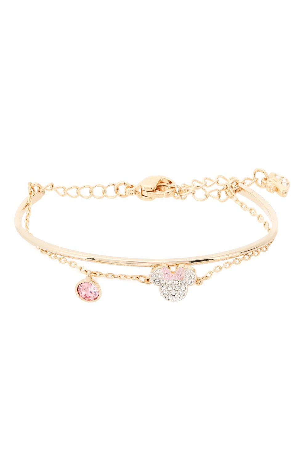 Женский браслет mickey & minnie SWAROVSKI золотого цвета, арт. 5515627 | Фото 1