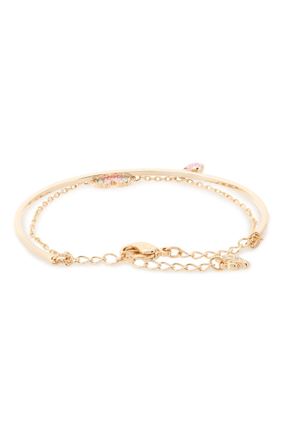 Женский браслет mickey & minnie SWAROVSKI золотого цвета по цене 5980 руб., арт. 5515627 | Фото 2 Женский браслет mickey & minnie SWAROVSKI золотого цвета, арт. 5515627 | Фото 2