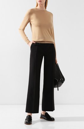 Женский шерстяной пуловер STELLA MCCARTNEY бежевого цвета по цене 59950 руб., арт. 322182/S1735 | Фото 2 Женский шерстяной пуловер STELLA MCCARTNEY бежевого цвета, арт. 322182/S1735 | Фото 2 (Длина (для топов): Стандартные; Статус проверки: Проверено, Проверена категория; Рукава: Длинные; Материал внешний: Шерсть; Стили: Минимализм, Кэжуэл, Классический; Женское Кросс-КТ: Пуловер-одежда)