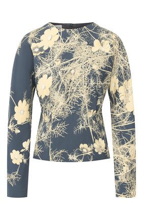 Женская топ из вискозы DRIES VAN NOTEN серого цвета по цене 38000 руб., арт. 192-10722-8058 | Фото 1 Женская топ из вискозы DRIES VAN NOTEN серого цвета, арт. 192-10722-8058 | Фото 1