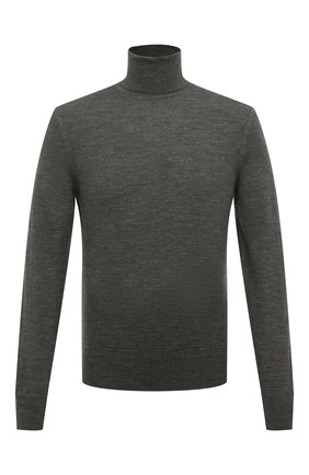 Мужской шерстяная водолазка TOM FORD серого цвета по цене 59950 руб., арт. BTM94/TFK120 | Фото 1 Мужской шерстяная водолазка TOM FORD серого цвета, арт. BTM94/TFK120 | Фото 1