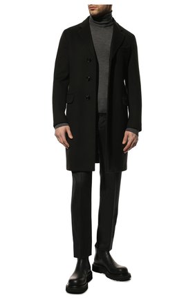 Мужской шерстяная водолазка TOM FORD серого цвета по цене 59950 руб., арт. BTM94/TFK120 | Фото 2 Мужской шерстяная водолазка TOM FORD серого цвета, арт. BTM94/TFK120 | Фото 2