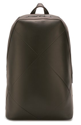 Мужской кожаный рюкзак BOTTEGA VENETA хаки цвета по цене 258500 руб., арт. 580155/VBIU0 | Фото 1 Мужской кожаный рюкзак BOTTEGA VENETA хаки цвета, арт. 580155/VBIU0 | Фото 1