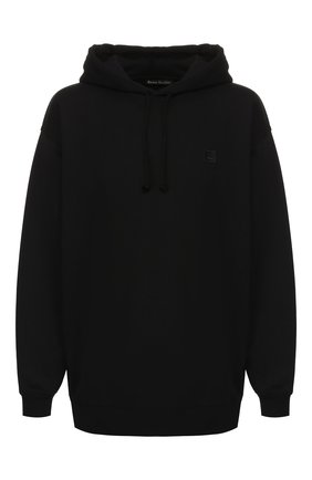 Мужской хлопковое худи ACNE STUDIOS черного цвета по цене 27100 руб., арт. CI0009/M | Фото 1 Мужской хлопковое худи ACNE STUDIOS черного цвета, арт. CI0009/M | Фото 1
