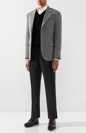 Мужской кашемировый пуловер TOM FORD черного цвета по цене 85250 руб., арт. BTK66/TFK300 | Фото 2 Мужской кашемировый пуловер TOM FORD черного цвета, арт. BTK66/TFK300 | Фото 2
