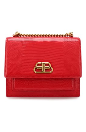 Женская сумка sharp s BALENCIAGA красного цвета по цене 117000 руб., арт. 580641/1E00M | Фото 1 Женская сумка sharp s BALENCIAGA красного цвета, арт. 580641/1E00M | Фото 1