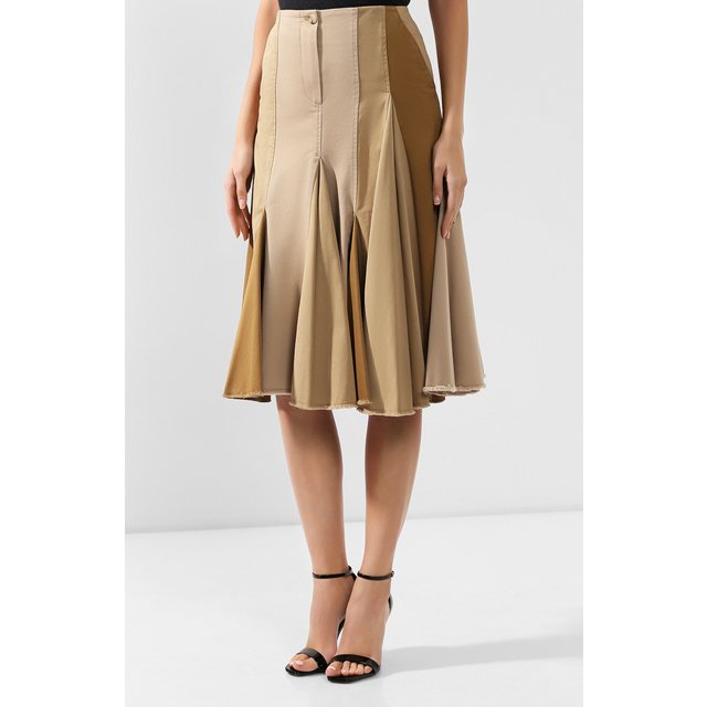фото Хлопковая юбка lanvin
