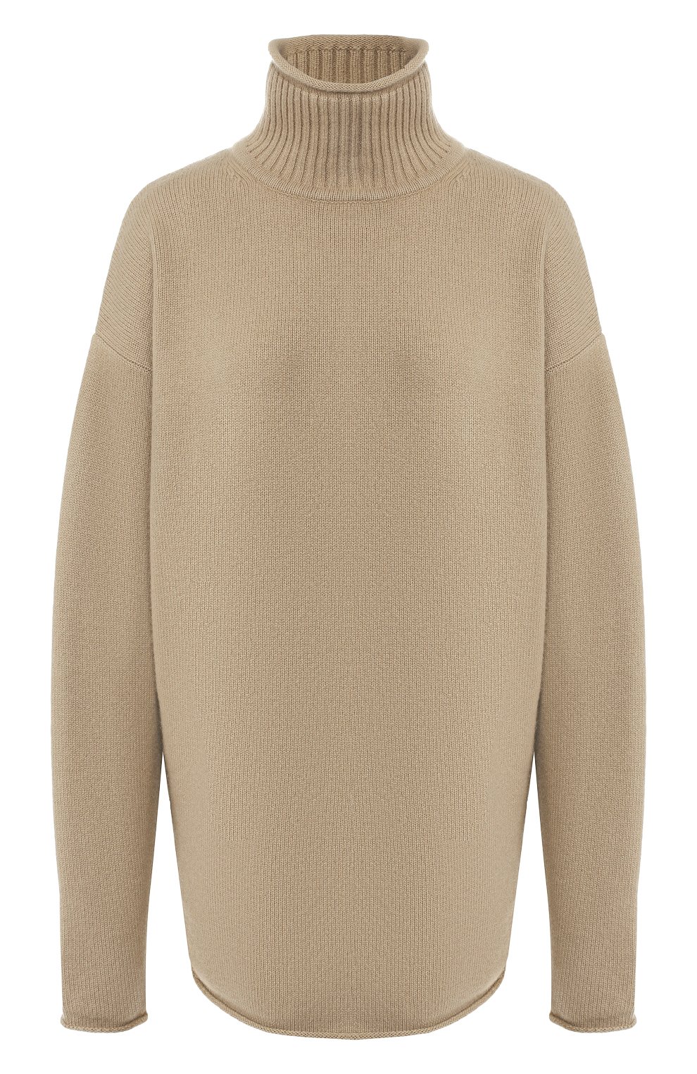 Женский кашемировый свитер EXTREME CASHMERE темно-бежевого цвета, арт. 100/HIPPY | Фото 1
