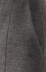 Женская кашемировая юбка GIORGIO ARMANI темно-серого цвета, арт. 9WHNN02D/T0020 | Фото 5 (Материал внешний: Шерсть, Кашемир; Женское Кросс-КТ: Юбка-одежда; Длина Ж (юбки, платья, шорты): Миди; Статус проверки: Проверено, Проверена категория; Материал подклада: Купро)
