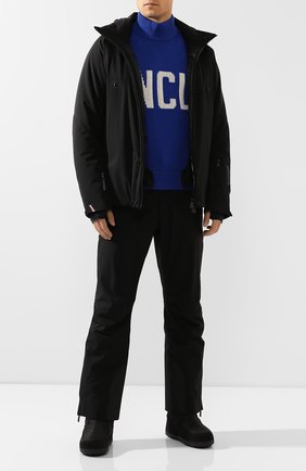 Мужской утепленные брюки MONCLER черного цвета по цене 51900 руб., арт. E2-097-11438-30-53066 | Фото 2 Мужской утепленные брюки MONCLER черного цвета, арт. E2-097-11438-30-53066 | Фото 2