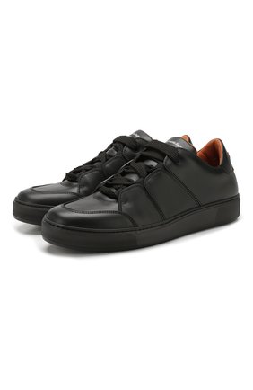 Мужские кожаные кеды tiziano ZEGNA COUTURE черного цвета по цене 73500 руб., арт. A2975X-LHSWI | Фото 1 Мужские кожаные кеды tiziano ZEGNA COUTURE черного цвета, арт. A2975X-LHSWI | Фото 1