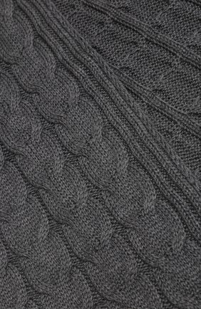 Детский шерстяной шарф MONCLER ENFANT серого цвета по цене 10600 руб., арт. E2-954-00016-05-04S02 | Фото 2 Детский шерстяной шарф MONCLER ENFANT серого цвета, арт. E2-954-00016-05-04S02 | Фото 2
