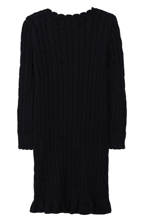 Детское хлопковое платье POLO RALPH LAUREN темно-синего цвета по цене 9325 руб., арт. 312758407 | Фото 2 Детское хлопковое платье POLO RALPH LAUREN темно-синего цвета, арт. 312758407 | Фото 2