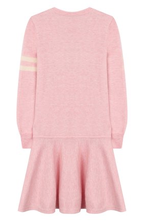 Детское платье из шерсти и хлопка POLO RALPH LAUREN розового цвета по цене 8995 руб., арт. 311751081 | Фото 2 Детское платье из шерсти и хлопка POLO RALPH LAUREN розового цвета, арт. 311751081 | Фото 2