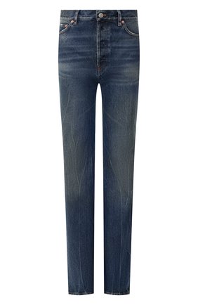 Женские джинсы BALENCIAGA синего цвета по цене 39250 руб., арт. 594390/TCW03 | Фото 1 Женские джинсы BALENCIAGA синего цвета, арт. 594390/TCW03 | Фото 1