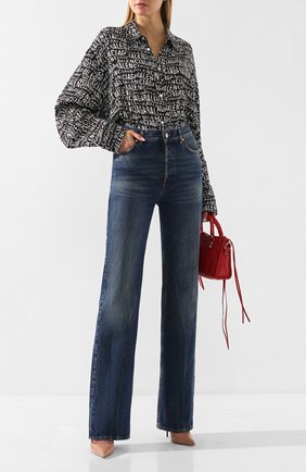 Женские джинсы BALENCIAGA синего цвета по цене 39250 руб., арт. 594390/TCW03 | Фото 2 Женские джинсы BALENCIAGA синего цвета, арт. 594390/TCW03 | Фото 2