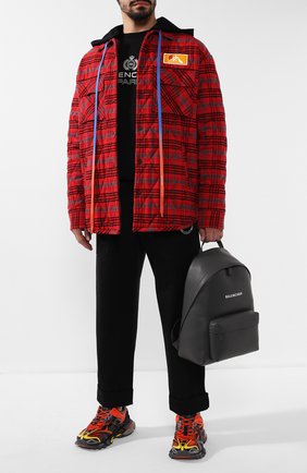 Мужские комбинированные кроссовки track.2 BALENCIAGA оранжевого цвета по цене 46200 руб., арт. 568614/W2GN3 | Фото 2 Мужские комбинированные кроссовки track.2 BALENCIAGA оранжевого цвета, арт. 568614/W2GN3 | Фото 2