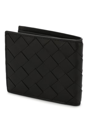 Мужской кожаное портмоне BOTTEGA VENETA черного цвета по цене 34050 руб., арт. 592778/V00BI | Фото 2 Мужской кожаное портмоне BOTTEGA VENETA черного цвета, арт. 592778/V00BI | Фото 2
