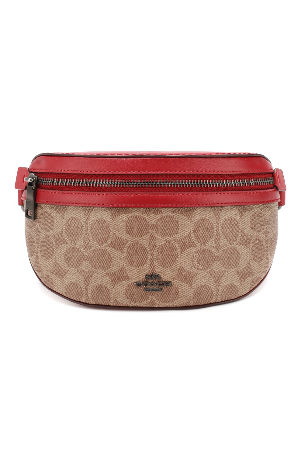 Женская красная поясная сумка fanny pack COACH — купить за 0 руб. в