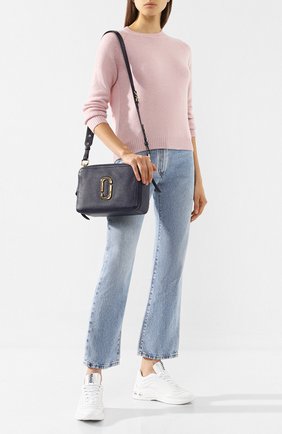 Женская сумка the softshot 27 MARC JACOBS (THE) темно-синего цвета по цене 43750 руб., арт. M0014592 | Фото 2 Женская сумка the softshot 27 MARC JACOBS (THE) темно-синего цвета, арт. M0014592 | Фото 2