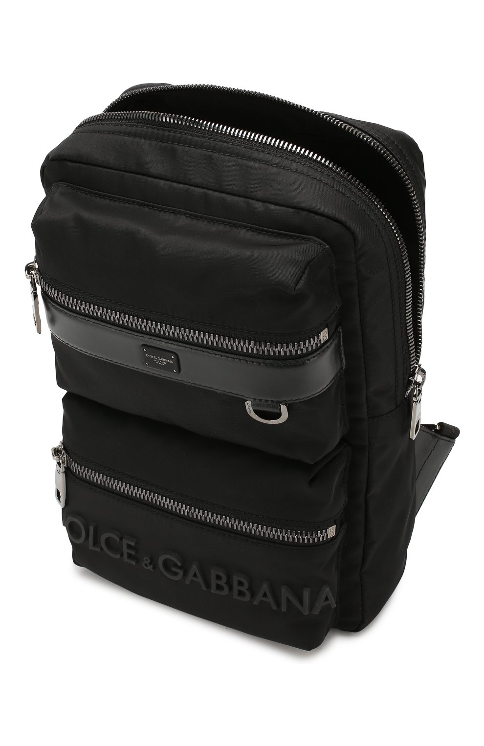 Мужской текстильный рюкзак sicilia dna DOLCE & GABBANA черного цвета по цене 52500 руб., арт. BM1703/AZ675 | Фото 4 Мужской текстильный рюкзак sicilia dna DOLCE & GABBANA черного цвета, арт. BM1703/AZ675 | Фото 4