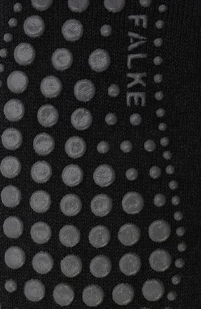 Мужские носки из хлопка и шерсти FALKE темно-серого цвета, арт. 16500 | Фото 2 (Кросс-КТ: бельё; Материал внешний: Хлопок; Статус проверки: Проверено, Проверена категория)