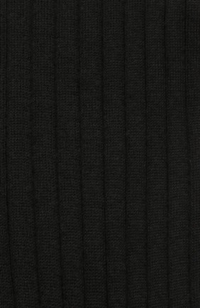 Мужские кашемировые носки FALKE черного цвета, арт. 14459 | Фото 2 (Материал внешний: Шерсть, Кашемир; Кросс-КТ: бельё; Статус проверки: Проверена категория)