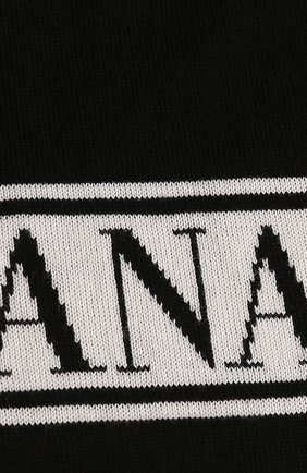 Детский шерстяной шарф CANADA GOOSE черного цвета по цене 6525 руб., арт. 6955K | Фото 2 Детский шерстяной шарф CANADA GOOSE черного цвета, арт. 6955K | Фото 2