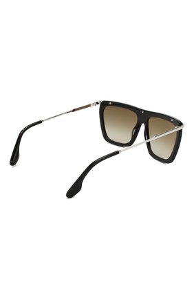 Женские солнцезащитные очки VICTORIA BECKHAM черно-белого цвета по цене 24100 руб., арт. S154 C01 | Фото 4 Женские солнцезащитные очки VICTORIA BECKHAM черно-белого цвета, арт. S154 C01 | Фото 4