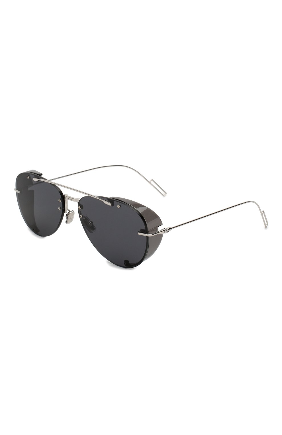Мужские солнцезащитные очки DIOR черного цвета, арт. DI0RCHR0MA1 010 2K | Фото 1