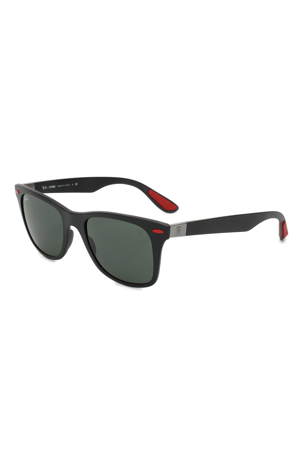 Мужские солнцезащитные очки RAY-BAN черного цвета, арт. 4195M-F60271 | Фото 1