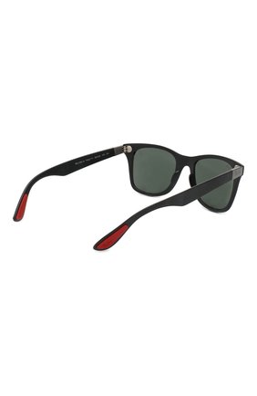 Мужские солнцезащитные очки RAY-BAN черного цвета по цене 16600 руб., арт. 4195M-F60271 | Фото 3 Мужские солнцезащитные очки RAY-BAN черного цвета, арт. 4195M-F60271 | Фото 3