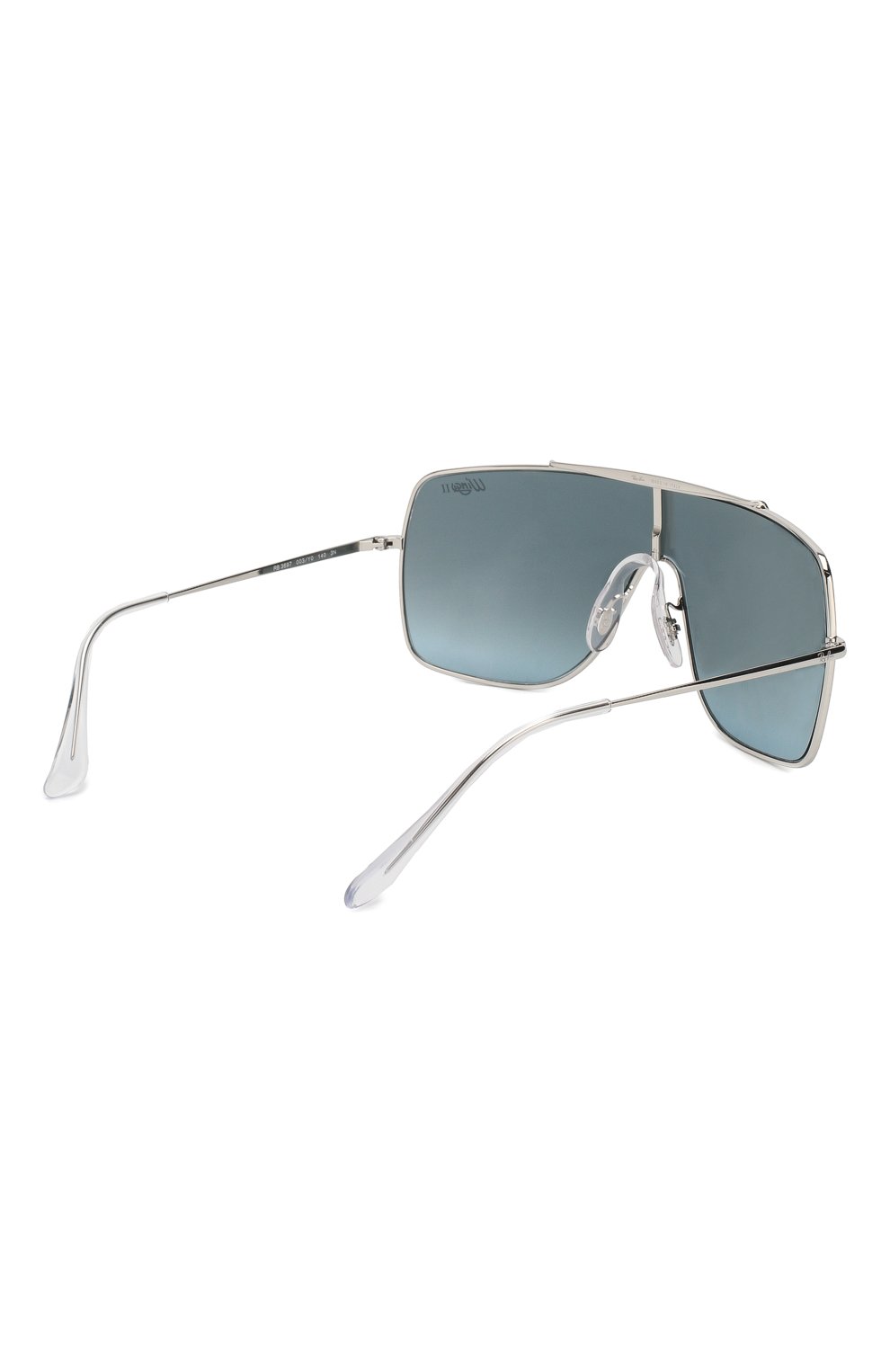 Мужские солнцезащитные очки RAY-BAN серебряного цвета по цене 13600 руб., арт. 3697-003/Y0 | Фото 3 Мужские солнцезащитные очки RAY-BAN серебряного цвета, арт. 3697-003/Y0 | Фото 3