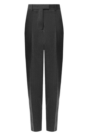 Женские шерстяные брюки DRIES VAN NOTEN серого цвета по цене 42700 руб., арт. 192-10933-8182 | Фото 1 Женские шерстяные брюки DRIES VAN NOTEN серого цвета, арт. 192-10933-8182 | Фото 1