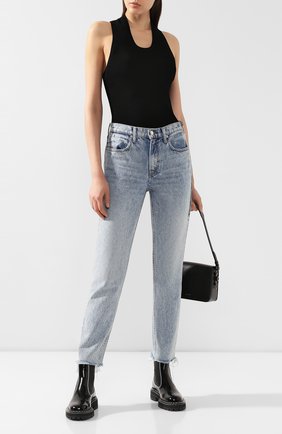Женская топ из вискозы HELMUT LANG черного цвета по цене 17800 руб., арт. J06HW704 | Фото 2 Женская топ из вискозы HELMUT LANG черного цвета, арт. J06HW704 | Фото 2