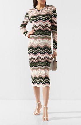 Женское платье M MISSONI белого цвета по цене 59950 руб., арт. 2DG00230/2K003G | Фото 2 Женское платье M MISSONI белого цвета, арт. 2DG00230/2K003G | Фото 2