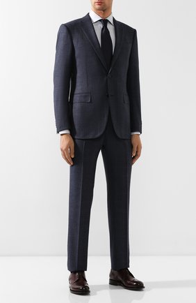 Мужская хлопковая сорочка TOM FORD голубого цвета по цене 44900 руб., арт. 6FT727/94S1AX | Фото 2 Мужская хлопковая сорочка TOM FORD голубого цвета, арт. 6FT727/94S1AX | Фото 2