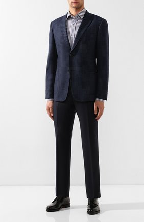 Мужская хлопковая сорочка TOM FORD сиреневого цвета по цене 35700 руб., арт. 6FT641/94C1JE | Фото 2 Мужская хлопковая сорочка TOM FORD сиреневого цвета, арт. 6FT641/94C1JE | Фото 2