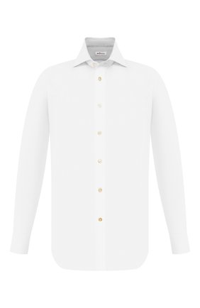 Мужская хлопковая сорочка KITON белого цвета по цене 74250 руб., арт. UCIH000340100E | Фото 1 Мужская хлопковая сорочка KITON белого цвета, арт. UCIH000340100E | Фото 1 (Материал внешний: Хлопок; Статус проверки: Проверена категория, Проверено; Длина (для топов): Стандартные; Рукава: Длинные; Мужское Кросс-КТ: Сорочка-одежда; Случай: Формальный; Принт: Однотонные; Манжеты: На пуговицах; Воротник: Акула)