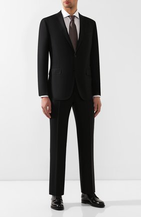Мужская хлопковая сорочка KITON белого цвета по цене 74250 руб., арт. UCIH000340100E | Фото 2 Мужская хлопковая сорочка KITON белого цвета, арт. UCIH000340100E | Фото 2 (Материал внешний: Хлопок; Статус проверки: Проверена категория, Проверено; Длина (для топов): Стандартные; Рукава: Длинные; Мужское Кросс-КТ: Сорочка-одежда; Случай: Формальный; Принт: Однотонные; Манжеты: На пуговицах; Воротник: Акула)