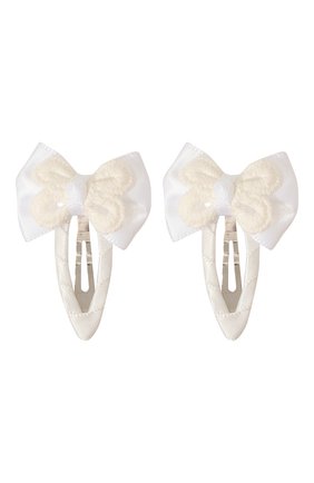 Детская комплект из 2-х заколок lace bow JUNEFEE белого цвета по цене 890 руб., арт. 6196 | Фото 1 Детская комплект из 2-х заколок lace bow JUNEFEE белого цвета, арт. 6196 | Фото 1