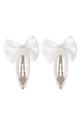 Детская комплект из 2-х заколок lace bow JUNEFEE белого цвета по цене 890 руб., арт. 6196 | Фото 2 Детская комплект из 2-х заколок lace bow JUNEFEE белого цвета, арт. 6196 | Фото 2