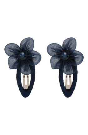 Детская комплект из 2-х заколок floral str JUNEFEE синего цвета по цене 980 руб., арт. 6211 | Фото 1 Детская комплект из 2-х заколок floral str JUNEFEE синего цвета, арт. 6211 | Фото 1