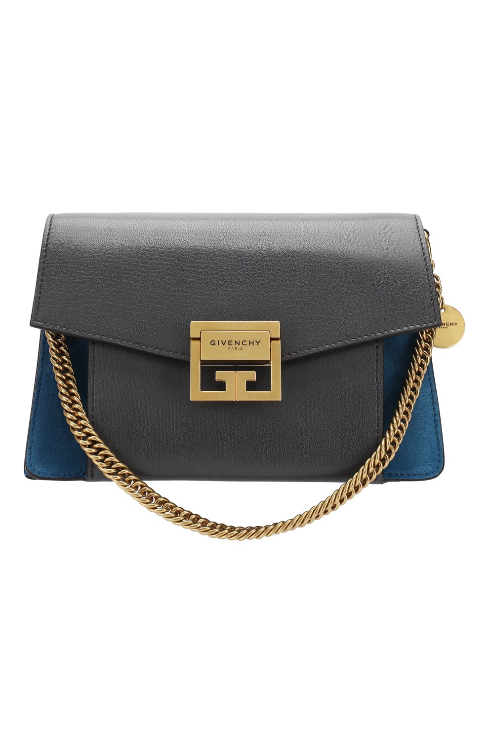 Женская сумка gv3 small GIVENCHY серого цвета, арт. BB501CB033 | Фото 1