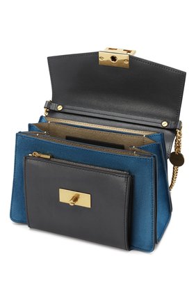 Женская сумка gv3 small GIVENCHY серого цвета по цене 135000 руб., арт. BB501CB033 | Фото 4 Женская сумка gv3 small GIVENCHY серого цвета, арт. BB501CB033 | Фото 4