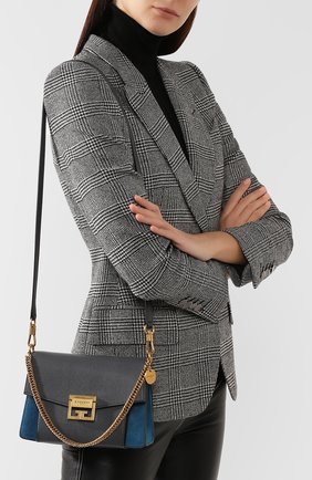 Женская сумка gv3 small GIVENCHY серого цвета по цене 135000 руб., арт. BB501CB033 | Фото 5 Женская сумка gv3 small GIVENCHY серого цвета, арт. BB501CB033 | Фото 5