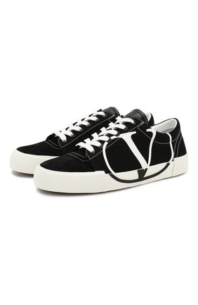 Женские текстильные кеды tricks VALENTINO черного цвета по цене 39200 руб., арт. SW2S0P35/YAC | Фото 1 Женские текстильные кеды tricks VALENTINO черного цвета, арт. SW2S0P35/YAC | Фото 1