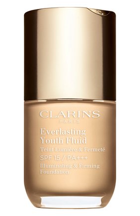 Женское устойчивый тональный флюид everlasting youth fluid spf 15, оттенок 100,5 CLARINS бесцветного цвета по цене 3850 руб., арт. 80053001 | Фото 1 Женское устойчивый тональный флюид everlasting youth fluid spf 15, оттенок 100,5 CLARINS бесцветного цвета, арт. 80053001 | Фото 1